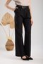 High Waist Wide Leg Palazzo Black Trousers