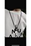 Roman Numeral Unisex Ring Detailed Necklace - 2