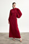 Burgundy Nora Dress - 5