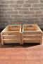 2Pcs Multipurpose Wooden Storage Basket-Box, In-Cabinet Laundry Kids Room Toy Organizer - 5