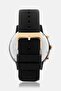 Men 2011247 Rubber Strap Watch 38 Mm, Black - 5