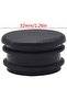 Generic AU38 Round Pipe Plug 30, Acrylic - 2