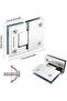 AZKEEGREY 2 Pcs Frameless Shower Door Hinges, 180 Degree Glass Frameless Door Hinges, Heavy Duty 304 - 6