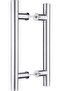 EaseLife 12 Inch Ladder Pull Handle Double-Side Bar to Bar H-Shape Stainless Steel Sturdy Fit for Gl