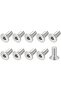 METALLIXITY Flat Head Countersunk Machine Screws, (M3x8mm) 80Pcs, 304 Stainless Steel Socket Head Ca - 2