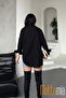 Women's Oversize Flared Linen Shirt – Summer, Single Pocket, Comfortable and Stylish Design - 3