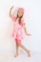 Girl's Crew Neck Skirted Swimsuit and Leggings Bonnet Included. - 7