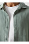 Regular Fit Long Sleeve Men's Shirt - 3