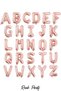 Foil Balloon Letter B Helium Balloon 100 cm Rose Color - Letter B Balloon - Letter Foil Balloon - 40 Inch - 2