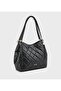 Meara Quilted Quilted Logo Detail Shoulder Bag - 2