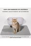 Cat Litter Mat, Non-Slip Rubber, Rectangular, Gray - 3