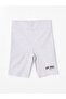 Elastic Waist Printed Women's Shorts - 5