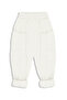 Pack of 2 Boyfriend Muslin Pants (Black and Ecru) - 4