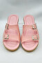 Summer Slippers - Double Buckle Double Tape Detailed Summer Slippers - Daily Slippers - 5