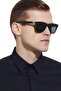 Saint Unisex Black Luxury Ultra Light Sunglasses with Uv400 Filter - 4