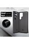 Real Carbon Fiber case for Galaxy S25 Ultra [MagSafe Compatible] Mil Grade - Matte Black - 6