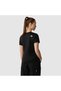 Simple Dome Slim Women's Black Round Neck T-shirt - 3