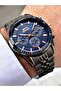 Function 5 Atm Waterproof Steel Band Men's Wrist Watch 2430.03