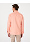 Coral Oxford Slim Fit Easy-Iron Shirt 50306996 -Vr186 - 5