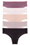 Women's 5-Pack Brazilian Panties Taupe