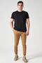 Men's Camel Waist and Leg Elastic 10790 Pfd Jogger Trousers