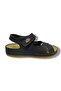 Carlaverde 5955-25 leather anatomical cross strap women's sandal - 2