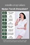 Natural Cotton Muslin Shorts Crop Set - 8
