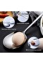 2 Pcs Practical 21 cm Stainless Steel Luxury Serving Salad Spoon Spatula |   Steel Food Serving Spoon - 2