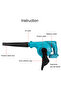 2 in 1 Cordless 1500W Electric Air Blower & Vacuum Cleaner – Dust Suction & Blowing Tool - 8