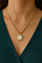 Oval Snake Chain Steel Necklace - 2