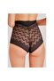 Zigzag Lace High Waist Women Hipster Panties - 2