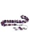 Men's Cat's Eye Powder Amber Rosary - 3