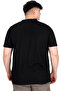 Mode XL Large Size Men's Judge Collar T-Shirt Waffle U20036 Black - 4