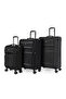 3-Piece Suprema Softside Detachable Wheel Luggage Trolley Set