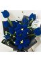 50Pcs Blue Color Chenille, Educational Chenille Set, Fuzzy Wire, Plush Wire, Velvet Chenille, Craft Material - 5