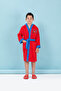 Cars Go Embroidered Disney Licensed Hooded Children's Bathrobe Age 9/10 - 3
