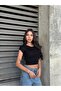 Crew Neck Basic Crop - 3