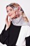 وشاح كريستالي لامع بنمط حديقة الزهور