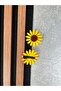 2 Hair Clips with Moon Flower - 2