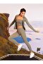 Women's Elastic Waist Plain Sports Leggings (S2) - 3