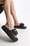 Ysadaerae Women's Slippers 001218   Black - 4