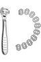 Professional Foot Callus Remover Cuticle Foot Care Pedicure Callus Shaver Corn with 10 Blades