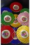 Porcelain Hand Decorated Painting 12 Pieces Tea Plates - 2