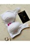 Harper Unwired Unpadded V Neck Cut Covered Lace Ultra Quality Comfortable C Cup Bra - 2