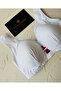 Harper Unwired Unpadded V Neck Cut Covered Lace Ultra Quality Comfortable C Cup Bra - 3