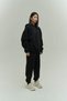 Gambol Black Oversize Tracksuit Set