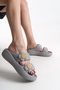 Meltihne Women's Slippers 001226   Gray - 4