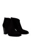 Genuine Suede Black Women's Boots - 5