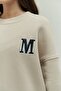 Venera Bone Oversize Sweatshirt - 5