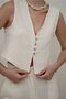 Clover Natural Muslin Vest-Pants Set - 6